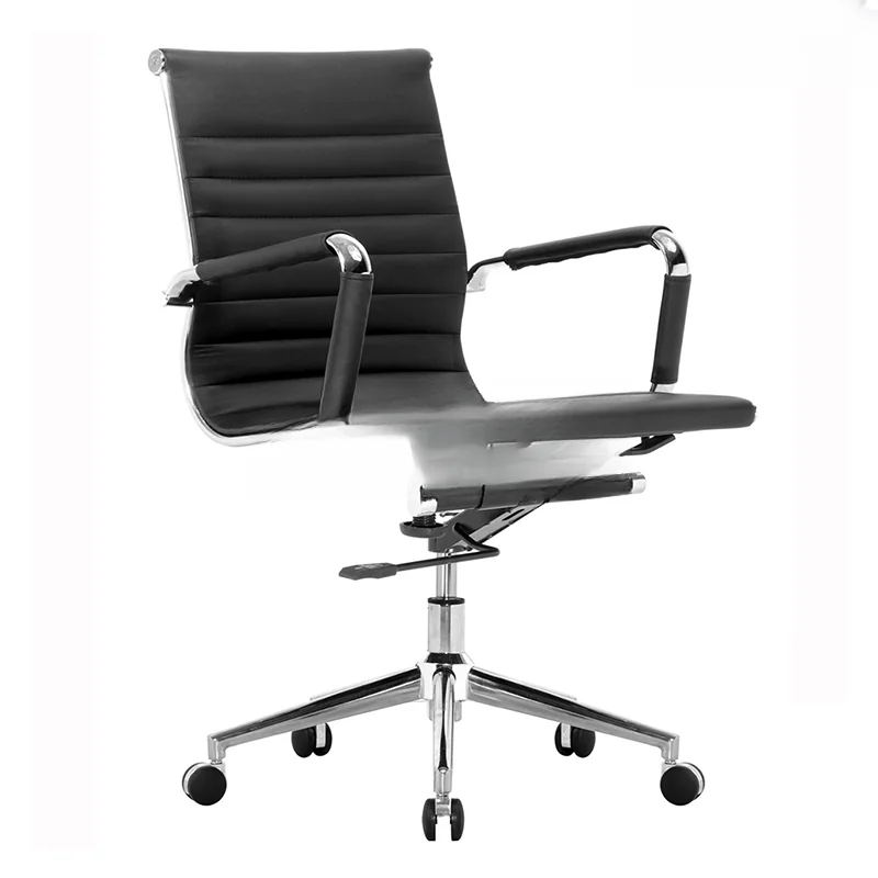 Ghế xoay văn phòng da Apollo AP02B-BL