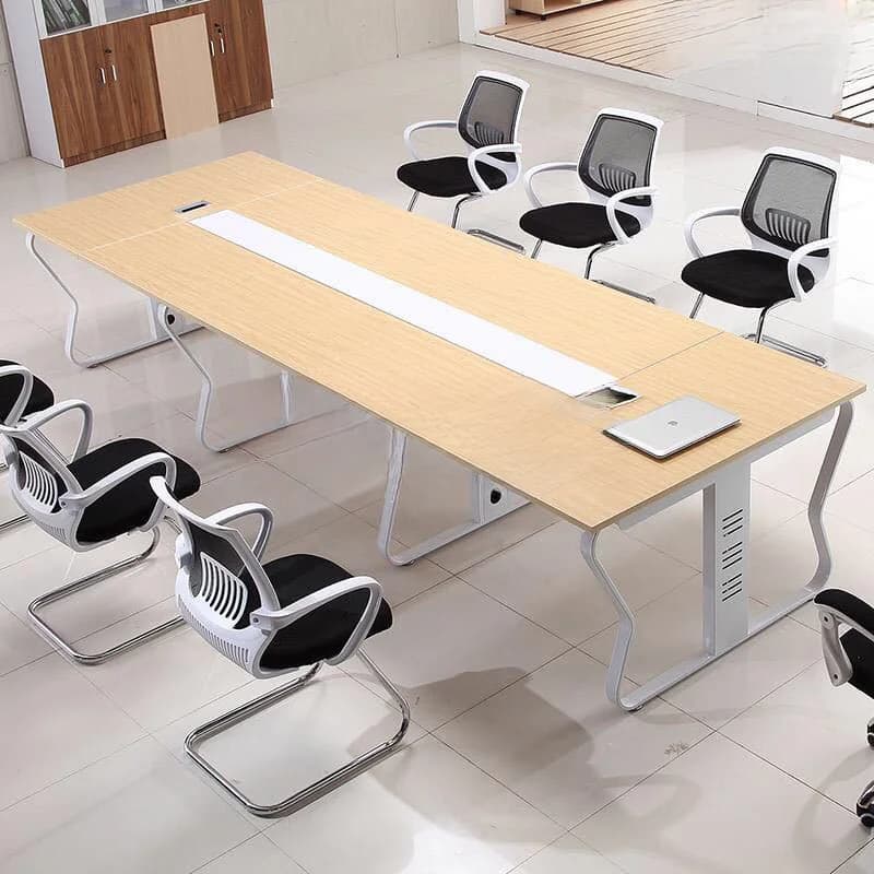 Bàn họp văn phòng chân sắt