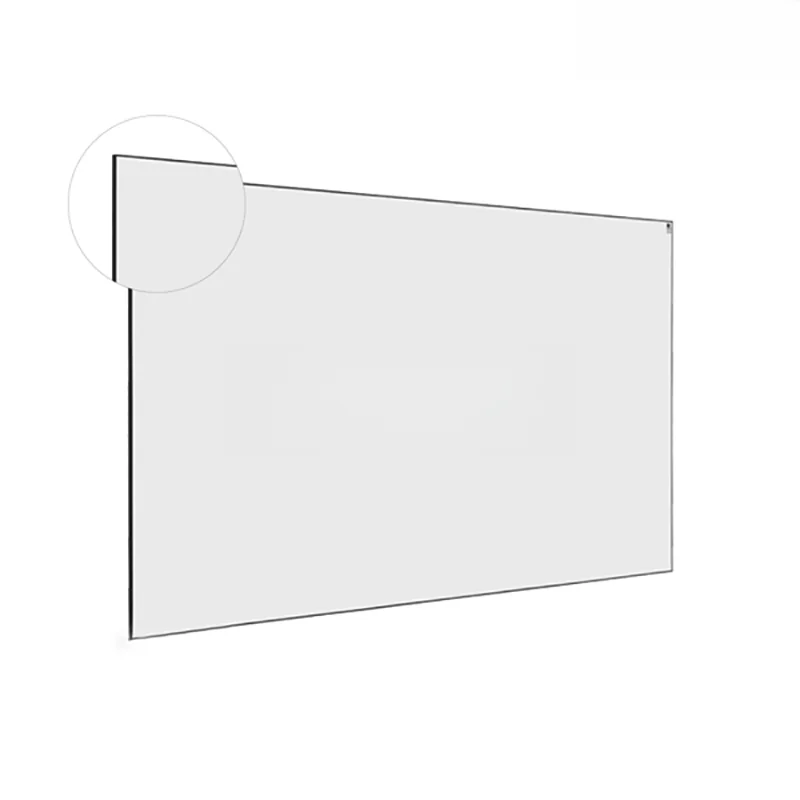 Bảng từ trắng khung Air Frame bề mặt từ trắng kẻ ô 5x5cm