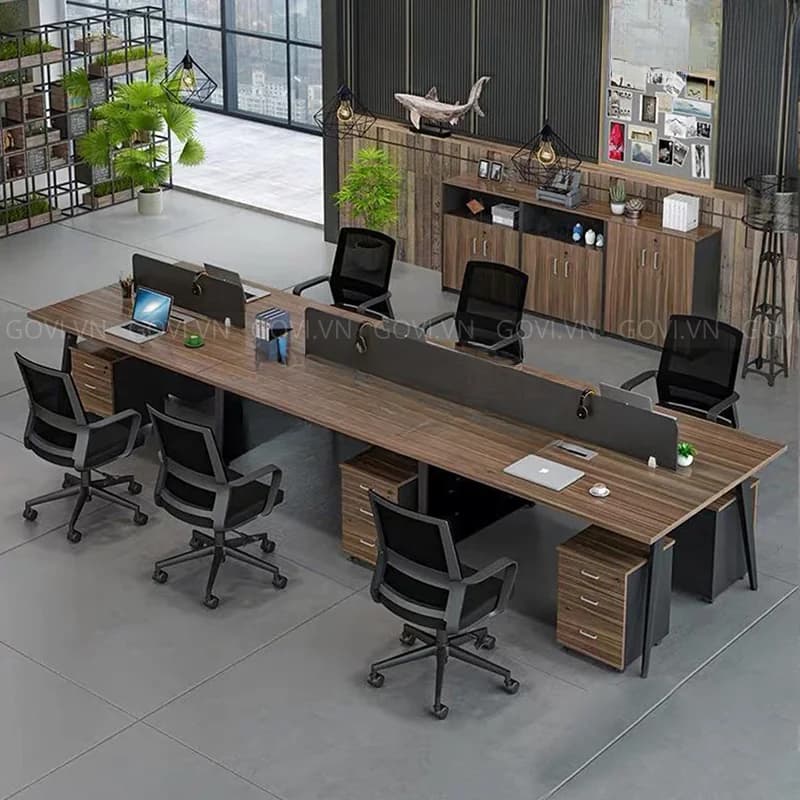 Module bàn 6 người Gaia 3m6 GA3612-D