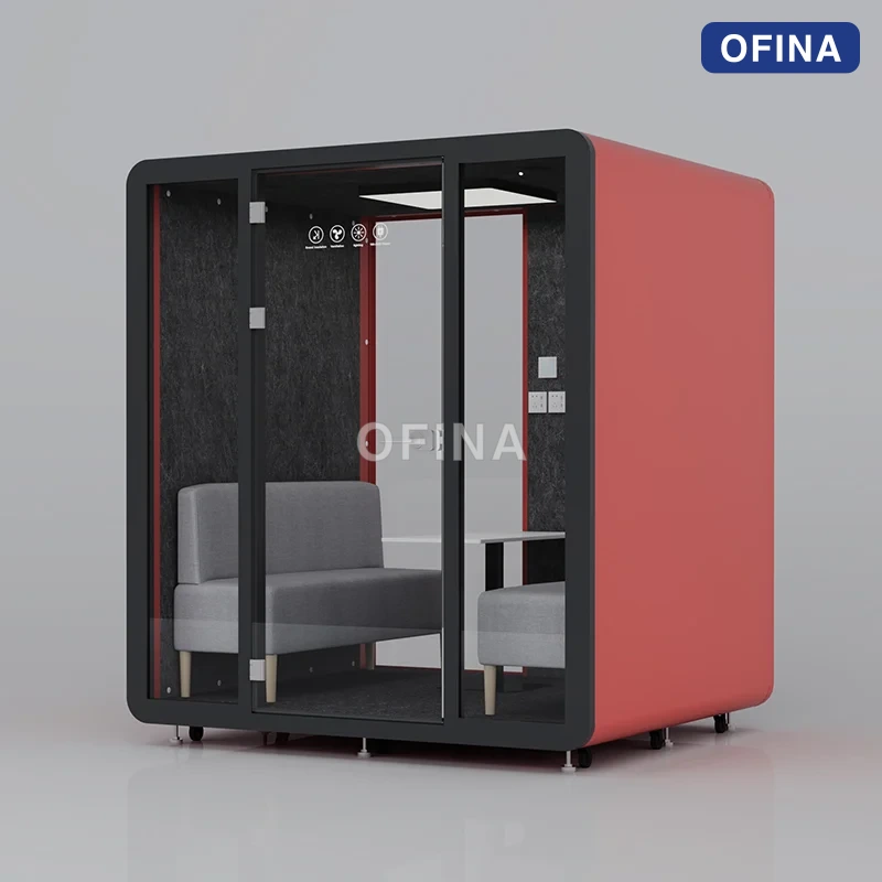 Cabin cách âm di động BLF-03 — buồng họp 2–4 người