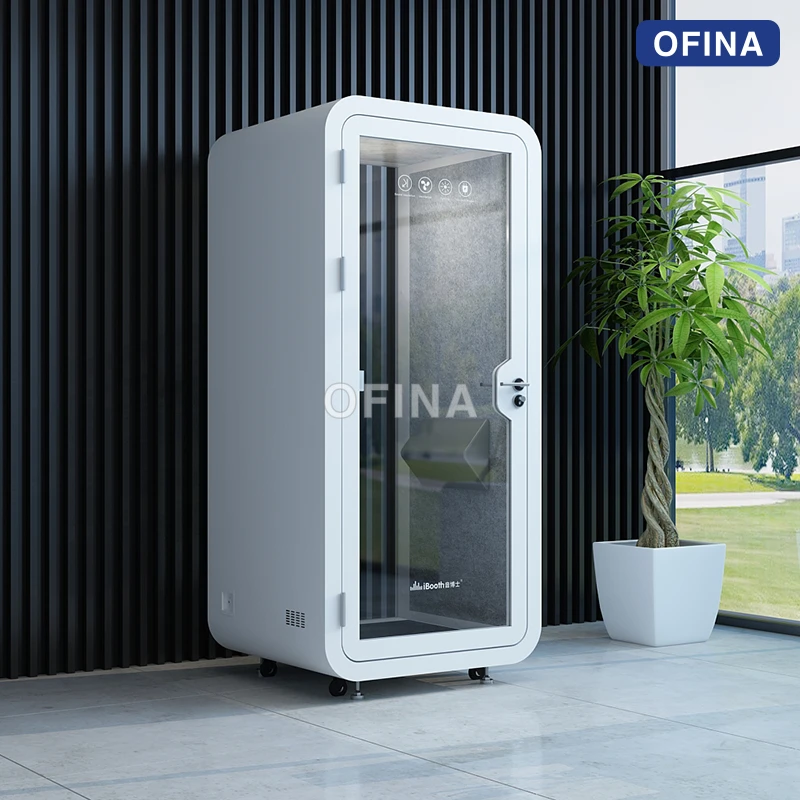 Cabin cách âm di động 1 người — vách 4 lớp, 9 màu vỏ thumbnail 9