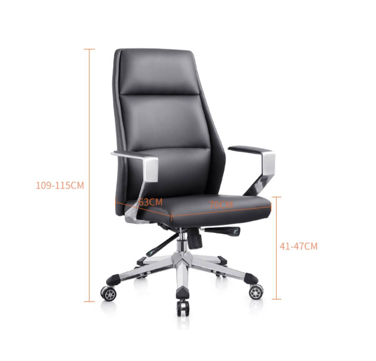 Ghế lãnh đạo Titan GGDDK26 màu nâu – Ghế giám đốc da PU cao cấp - ảnh 3 chính hãng OFINA