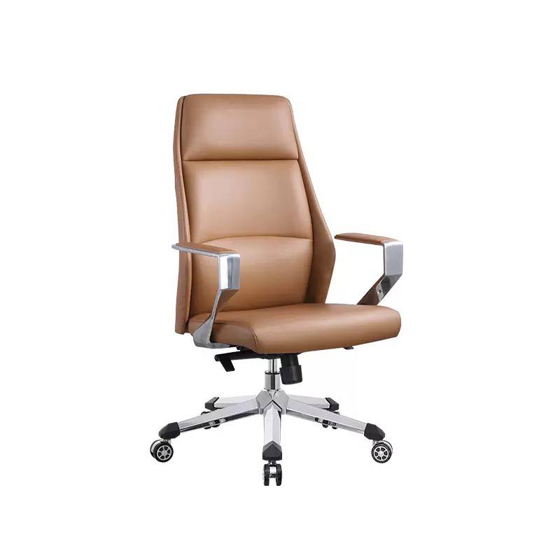 Ghế lãnh đạo Titan GGDDK26 màu nâu – Ghế giám đốc da PU cao cấp - ảnh 5 chính hãng OFINA